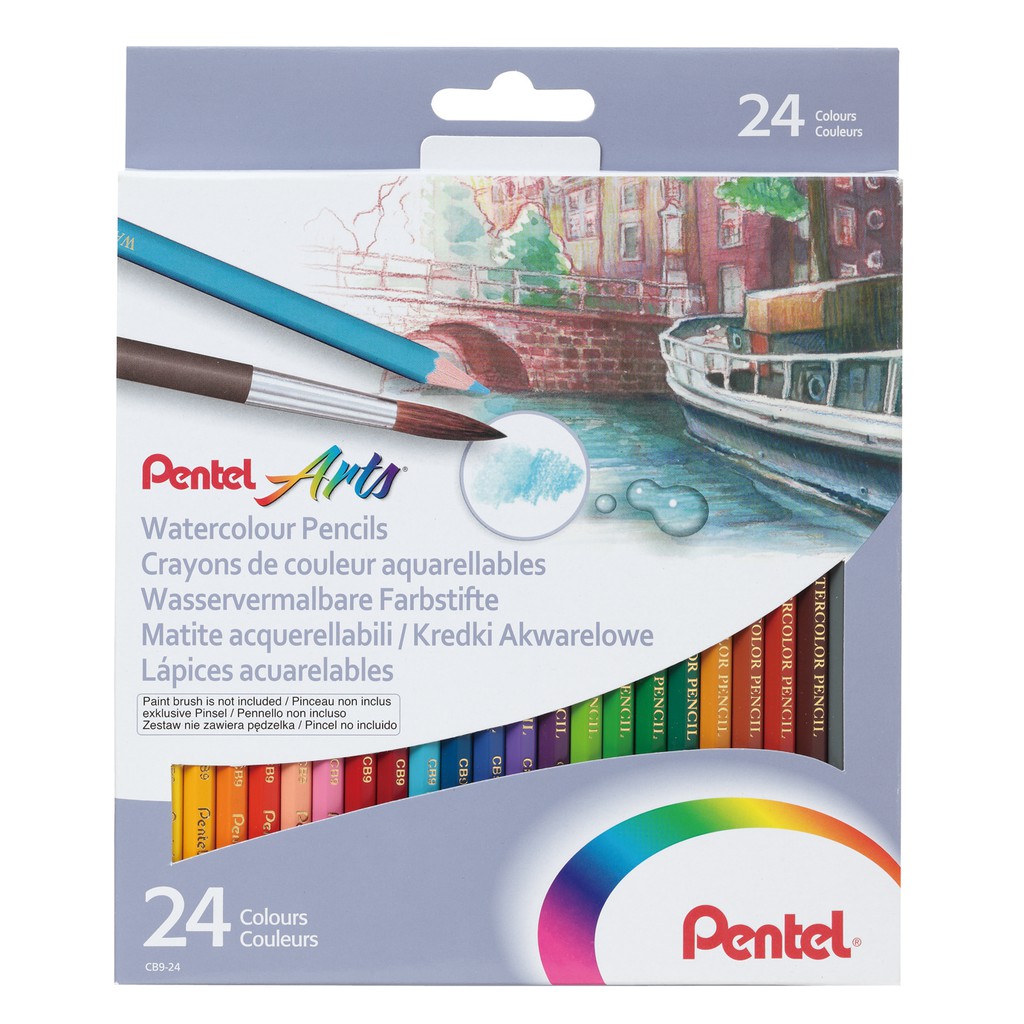 Bút chì màu nước Pentel