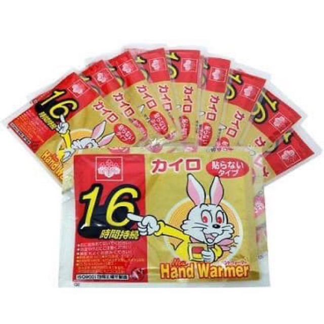 Miếng dán giữ nhiệt Nhật Bản Kiribai Gói 10 Miếng  (Hàng Nhật 100%)
