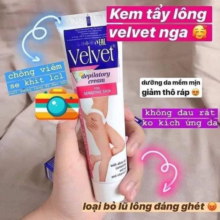 Tẩy lông velvet nga 100ml