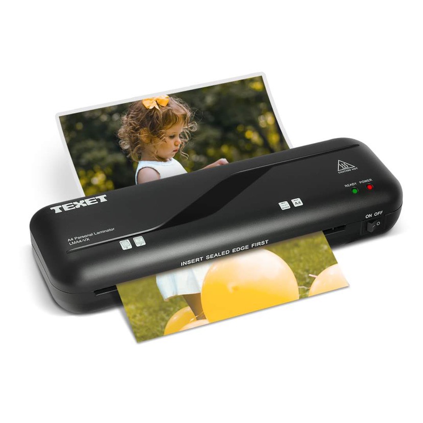 Máy ép Nhựa Plastic Texet LMA4 - VX Khổ A4