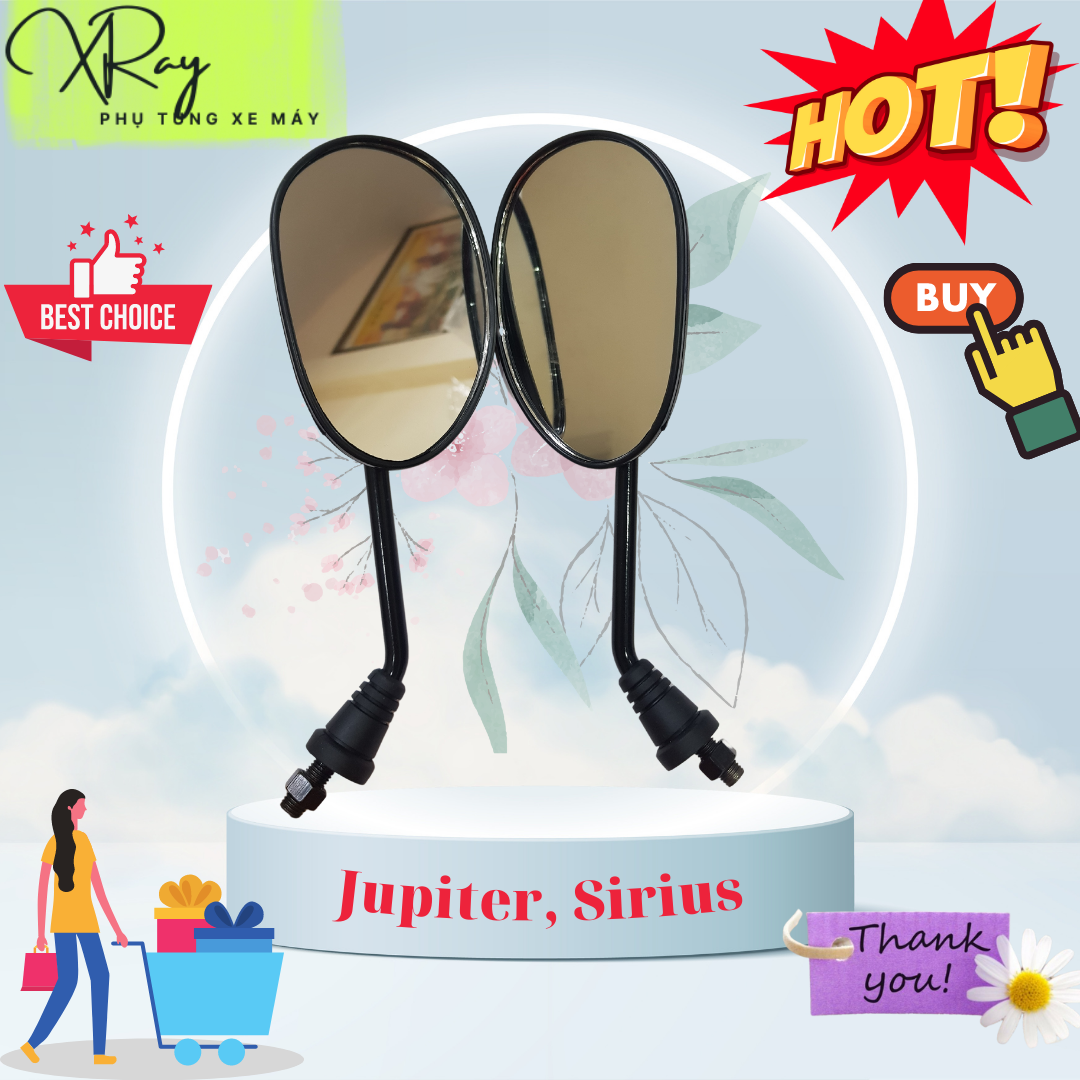 Gương xe máy Jupiter, Sirius