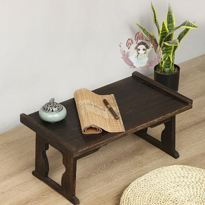 Bàn cổ trang bàn gỗ bàn học cổ điển đạo cụ trưng bày