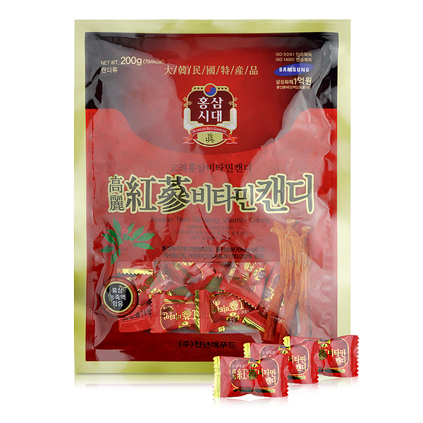 Gói Kẹo Sâm Hàn Quốc 200Gram