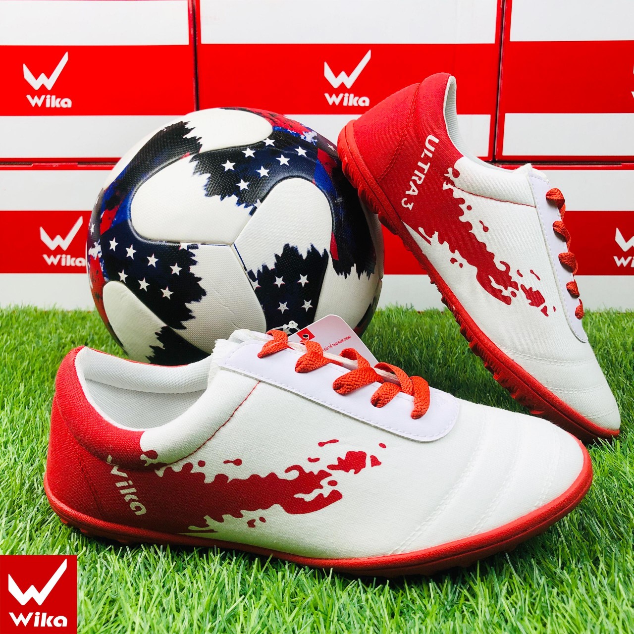 GIÀY ĐÁ BÓNG SÂN CỎ NHÂN TẠO WIKA SL HÀNG CHÍNH HÃNG