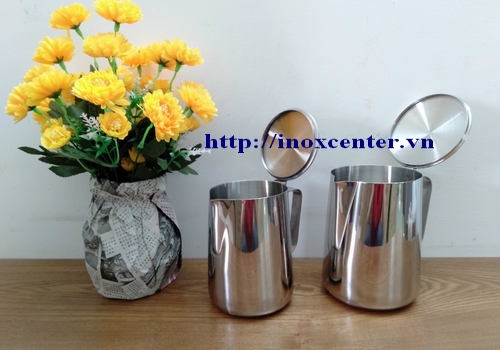 Ca inox có nắp