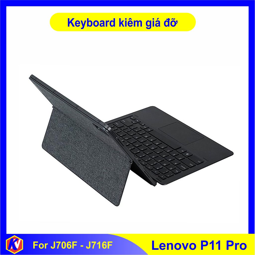 Keyboard 2 in 1, bút cảm ứng stylus pen cho lenovo xiaoxin pad p11, p11 pro - hàng chính hãng