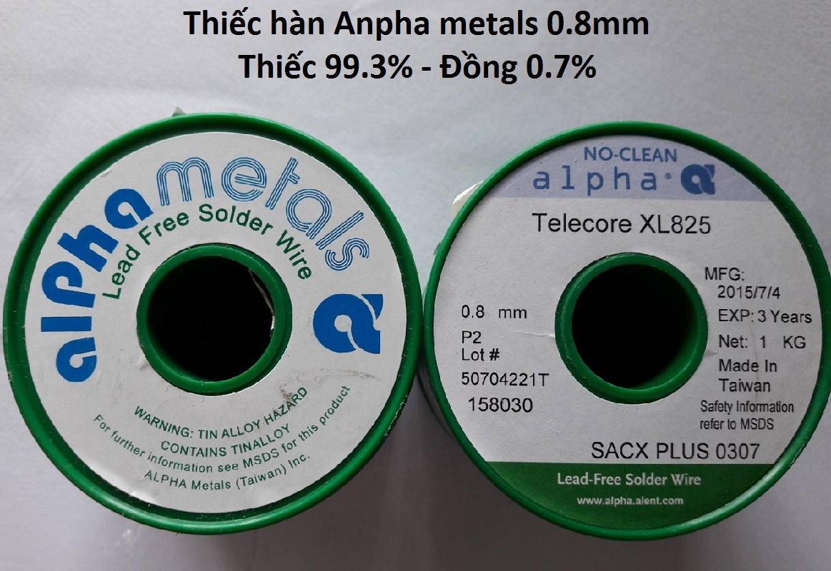 Thiếc hàn không chì thương hiệu ALPHA