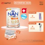 [Chỉ 25-30.06 QT Đơn 599K/999K][Tặng Set 3 hũ gia vị INOCHI] Sữa bột Nestlé NAN INFINIPRO A2 3 800g nhập khẩu Thụy Sĩ  với công thức đầu tiên chứa đạm A2, 6HMO & Lợi khuẩn kép