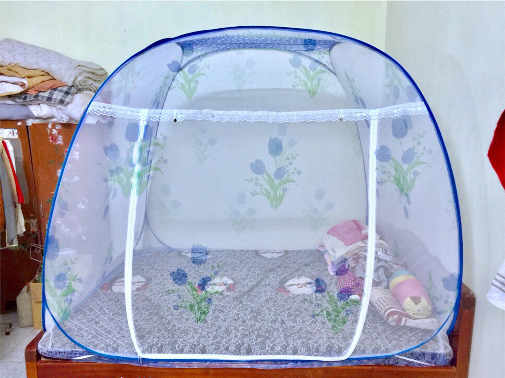 Mùng đỉnh rộng cao cấp 1m6 x 2m, 1m8 x 2m, 2m2 x 2m