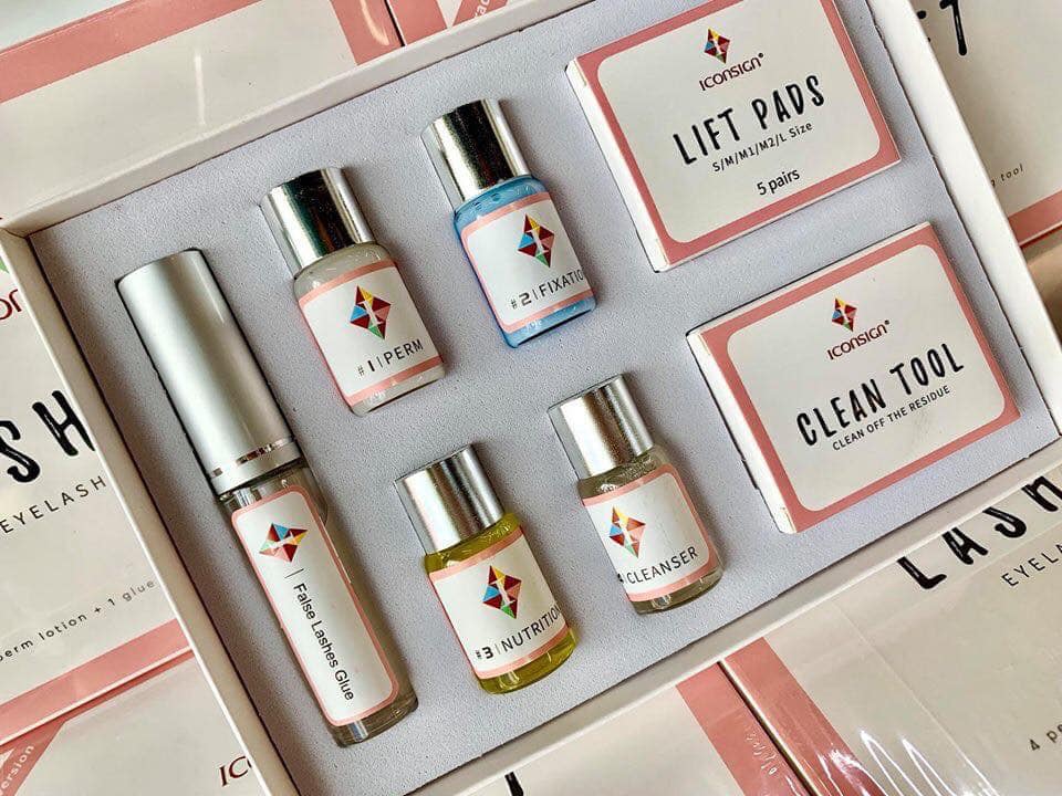 Uốn mi hiệu lashlit uốn cong đẹp tự nhiên