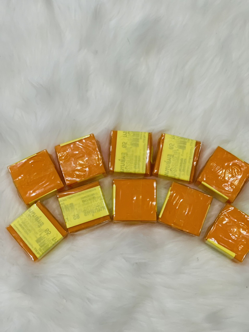 Xà bông Cam Nghệ phòng mụn thâm (01 cục - 50 Gram) - Thái Lan