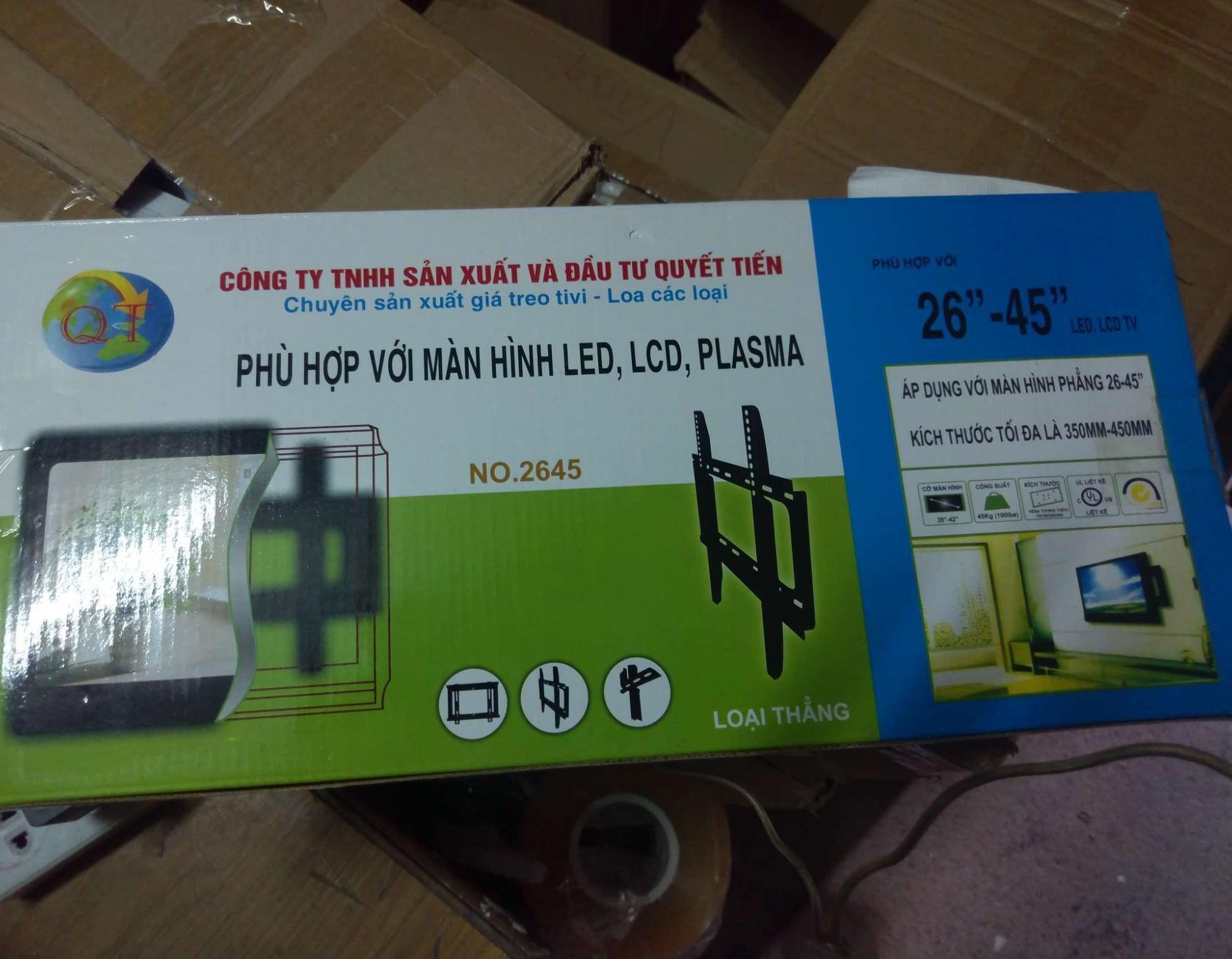 Giá treo TV khung liền cho TV  từ 26"-45"