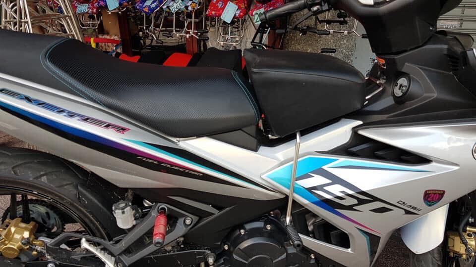 Ghế ,nệm đi xe exciter 135- 150 ,winner có gác chân-an toàn cho bé