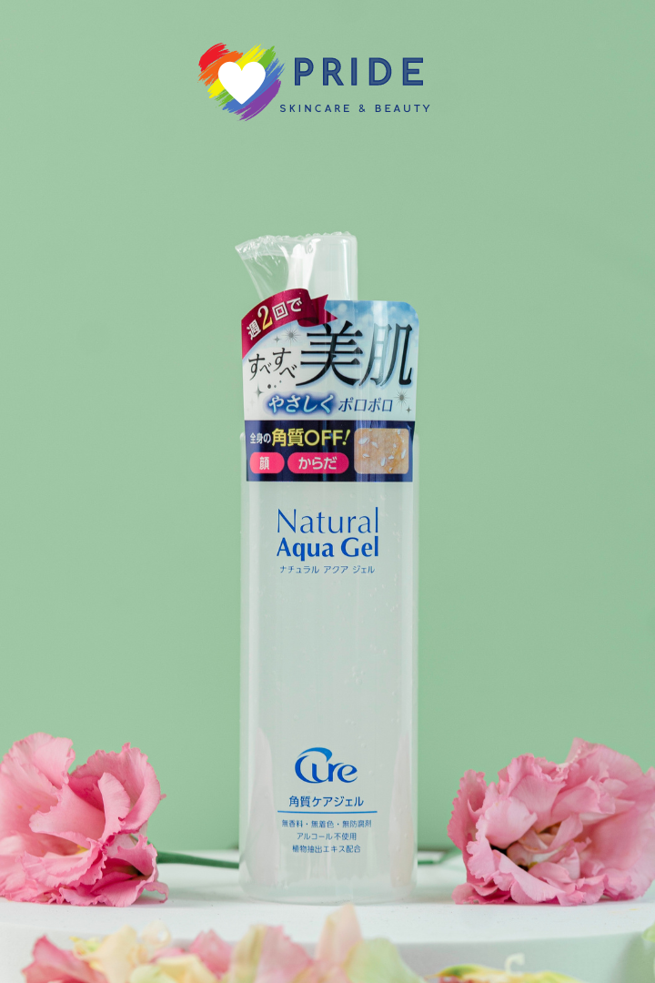 Gel tẩy tế bào da chết Cure Natural Aqua 250g Nhật Bản cho da mặt và toàn