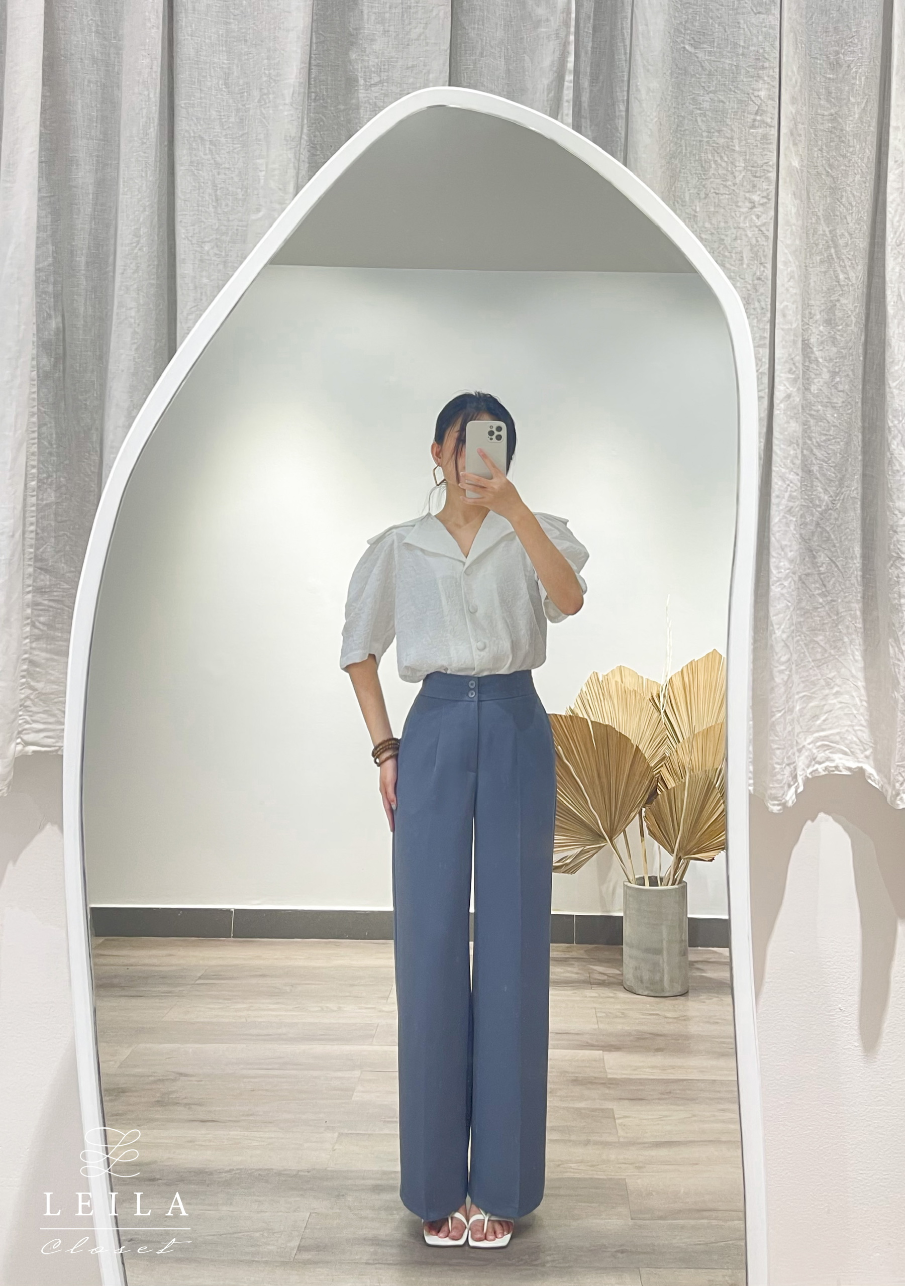 Quần Ống Suông Nữ Leilacloset