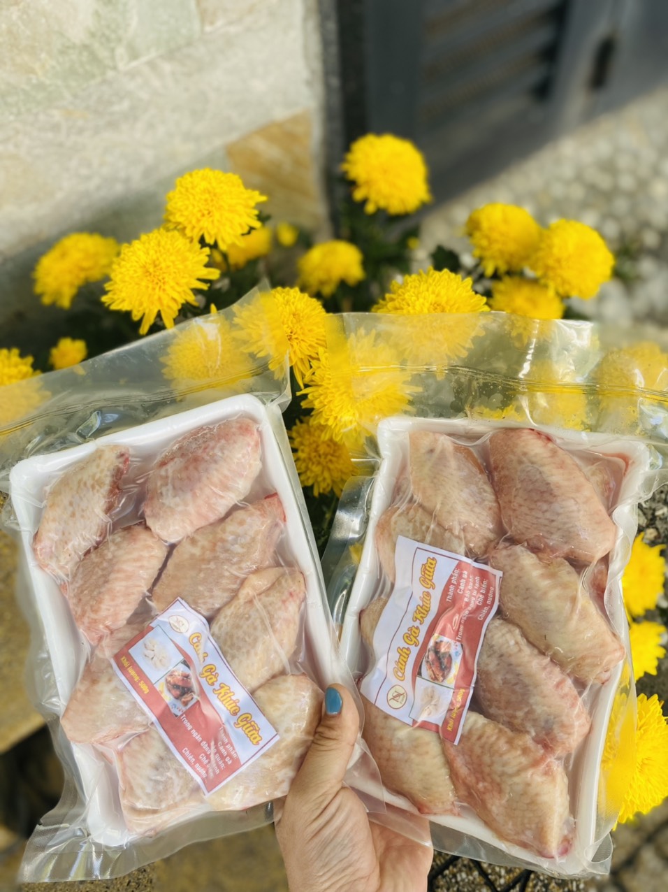 Giá sỉ 1kg cánh gà giữa