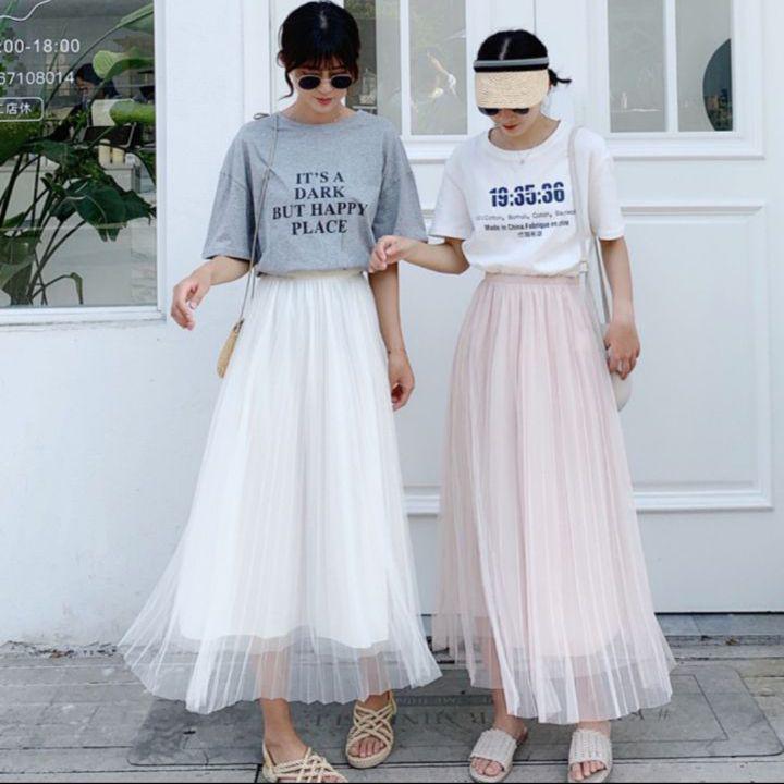 Chân váy ren công chúa Tulle 2 lớp xinh xắn, dễ thương 128-10B1