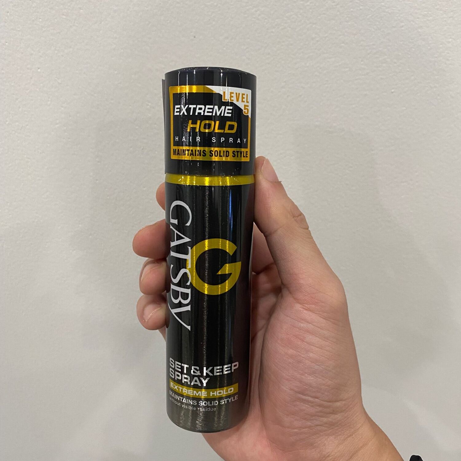 Gôm keo xịt tóc Gatsby Level 5/9 Extreme Hold 66ml siêu cứng giữ nếp không bết dính nhỏ gọn dễ dàng mang theo cả ngày