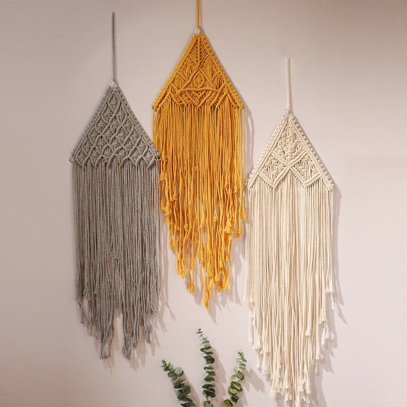 Dreamcatcher tam giác decor trang trí phòng homestay