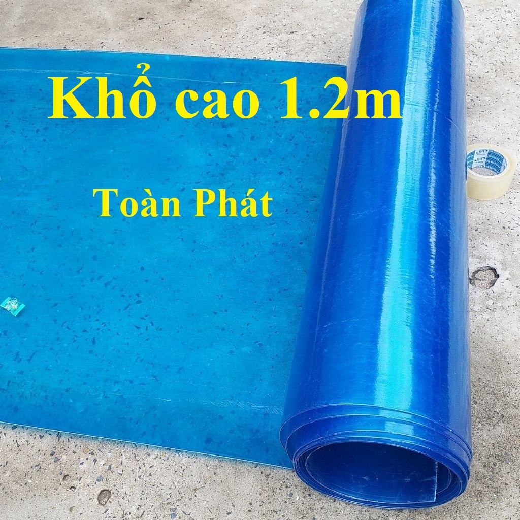 Tôn nhựa lấy ánh sáng màu Xanh che nắng mưa