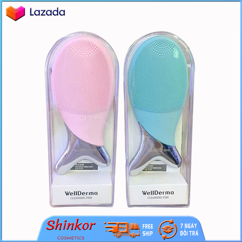 Máy Rửa Mặt Wellderma Shinkor Sáng, Sạch, Đều Màu Da