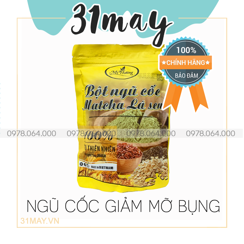Bột giảm mỡ bụng mị hương chính hãng