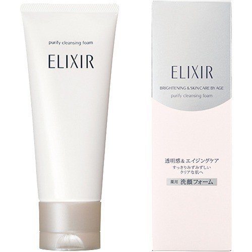 Sữa rửa mặt trắng da Shiseido ELIXIR White Purify Cleansing Foam 145g
