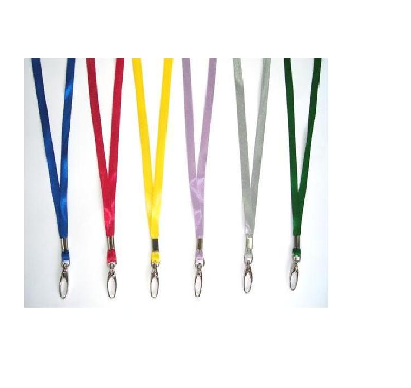 10 Dây đeo thẻ 15mm - dây lụa móc xoay