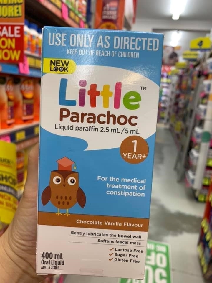 Siro xử lý táo bón cho bé từ 1 tuổi little parachoc - 400ml -1988home- lazada