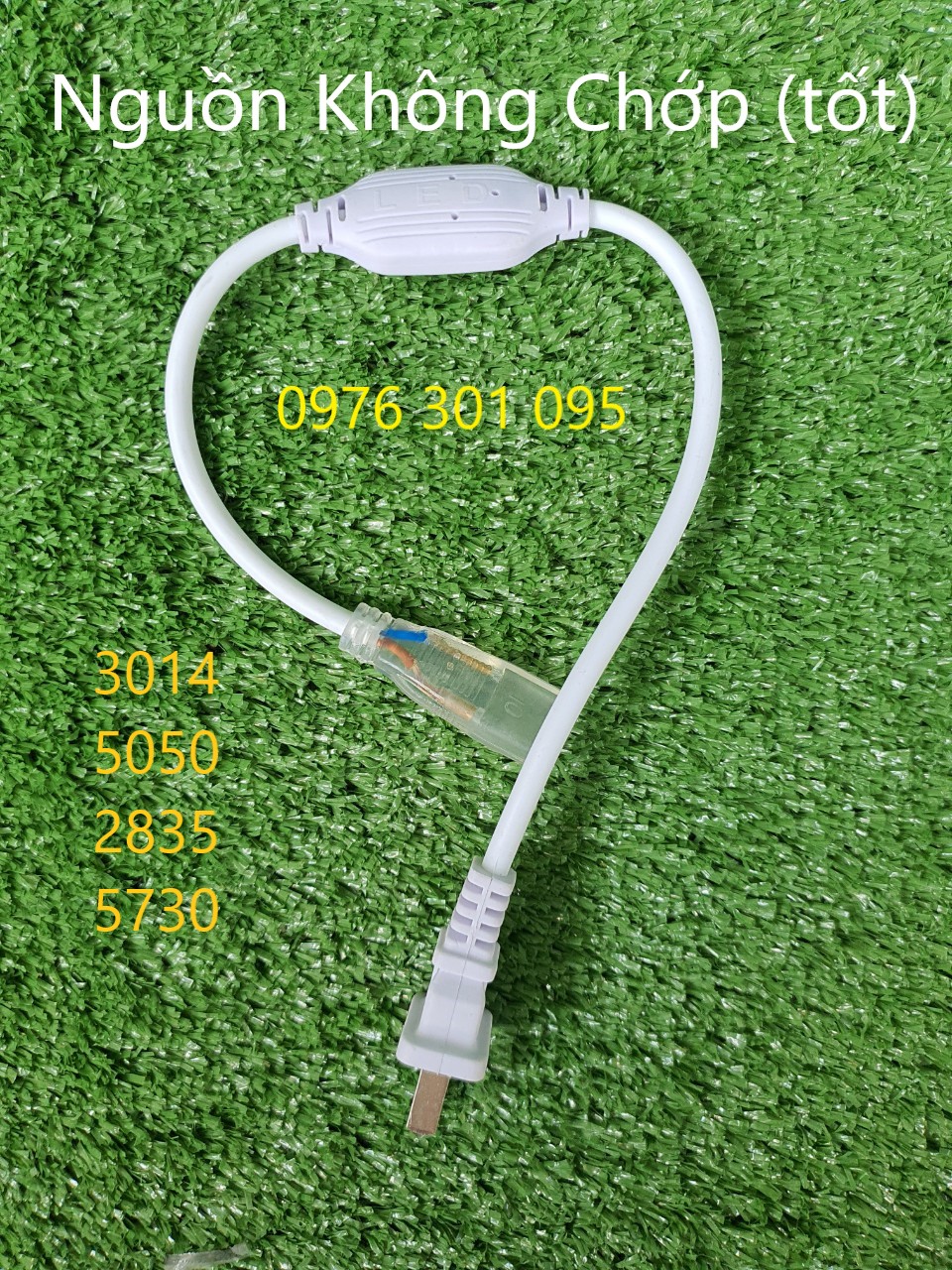 Dây nguồn led dây 3014 - 5050 - 2835 - 5730 220v