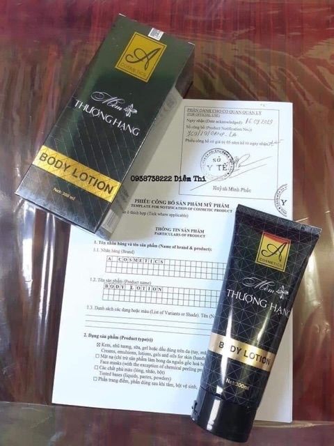 Kem body mềm thượng hạng