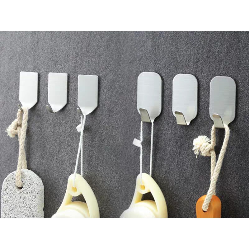 Móc Dán Tường Inox 304 Cao cấp Treo Đồ tiện Ích Thông Minh