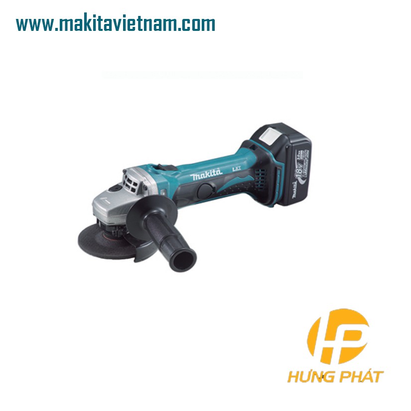 Máy mài góc dùng pin Makita Dga402Z 18V, không kèm pin + sạc, chất lượng đảm bảo an toàn đến sức khỏe người sử dụng, cam kết hàng đúng mô tả