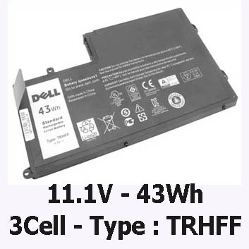 [HCM]Pin cho Laptop Dell Inspiron 15 14 5545 5547 5447 5448 5548 Dell Latitude 3450 3550 Inspiron 14-5442  mã Pin TRHFF 11.1V 43Wh Hàng Mới  Có Video thực tế