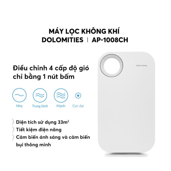 Máy lọc không khí Coway Dolomites AP-1008CH