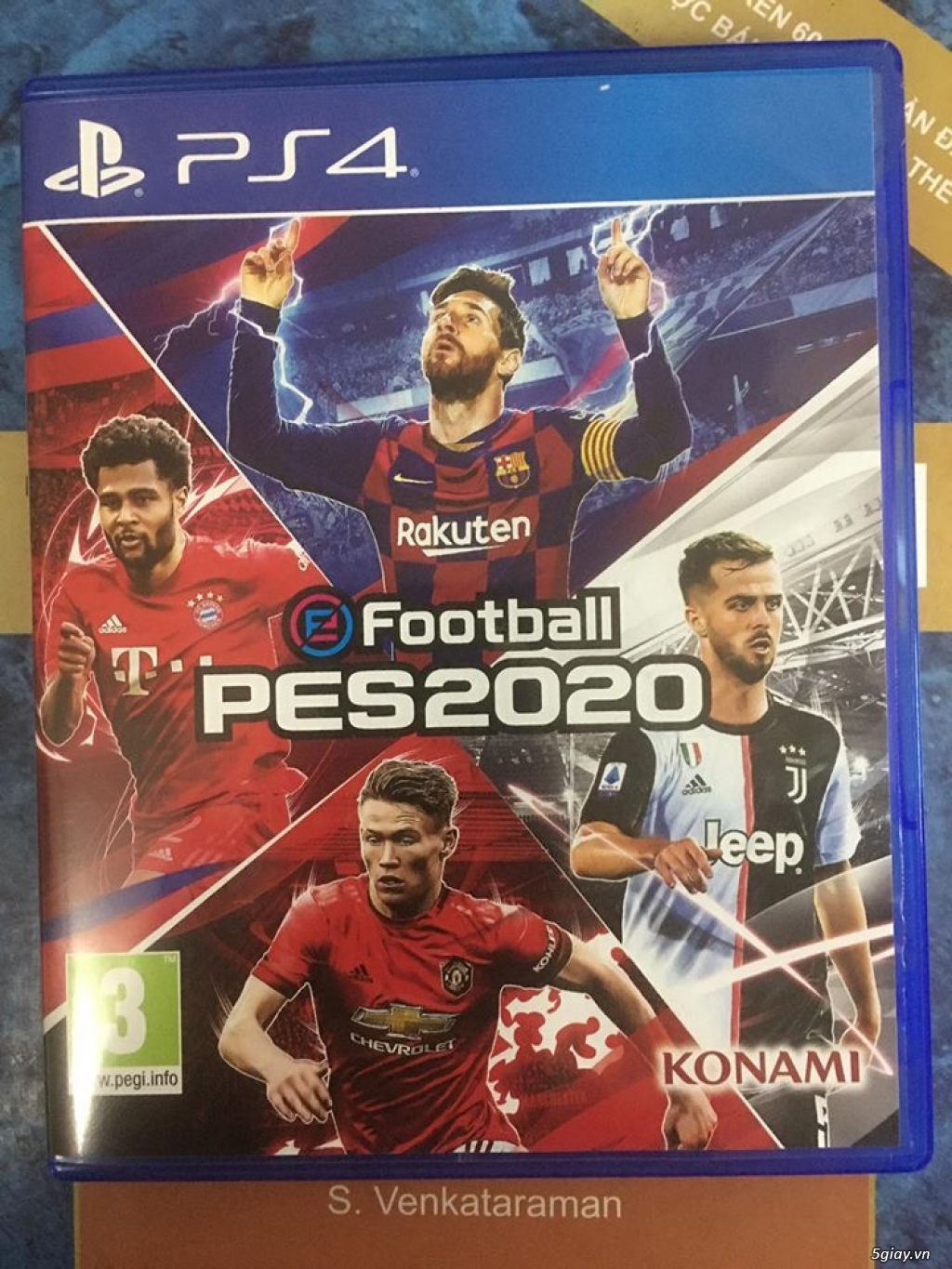 Đĩa game ps4 pes 2020