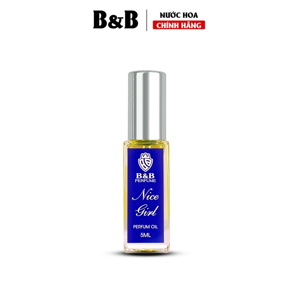 Tinh dầu nước hoa nữ B&B Test Nice Girl 5ml lưu hương cực lâu phong cách