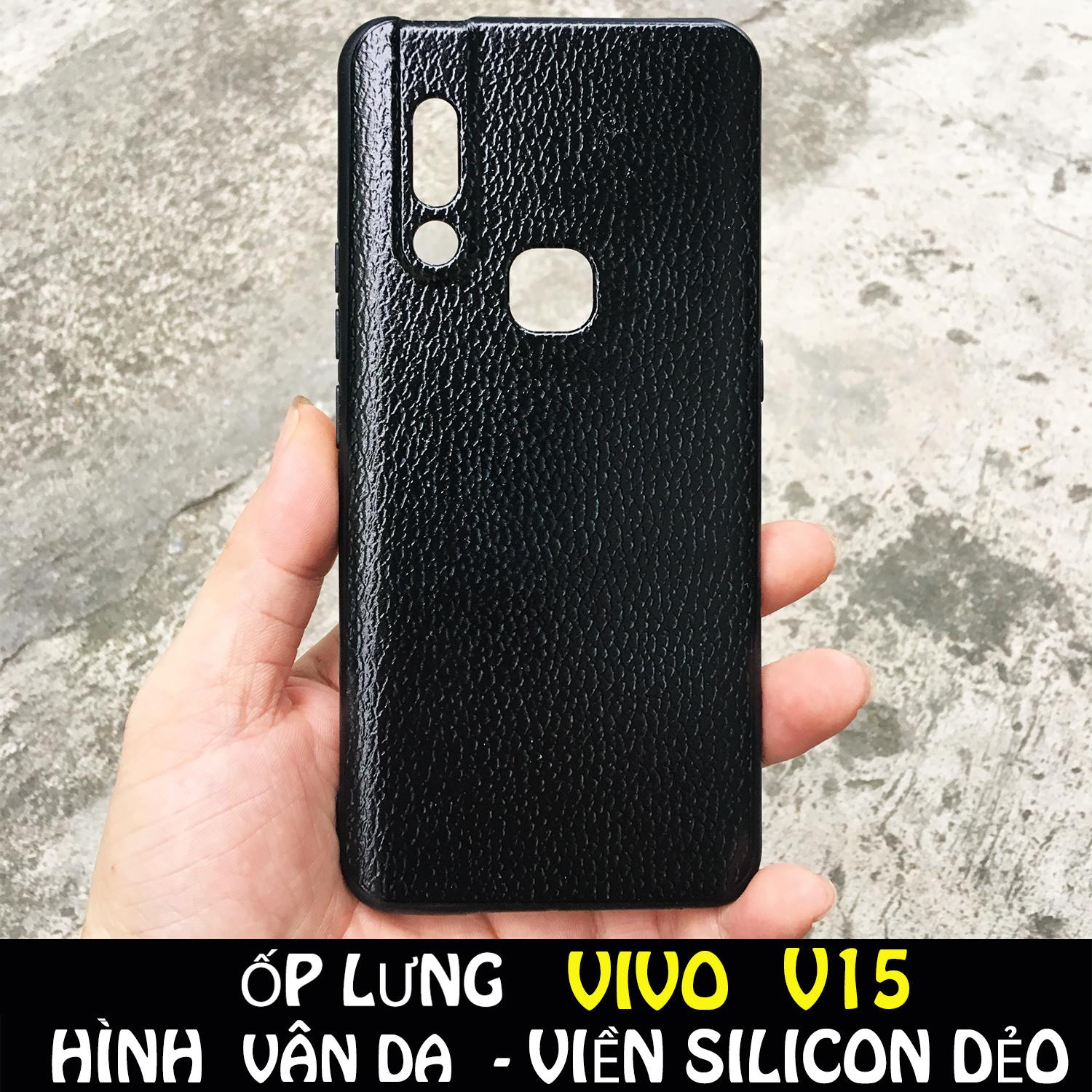 [5 MẪU] ỐP LƯNG HÌNH VÂN DA DÀNH CHO VIVO V15