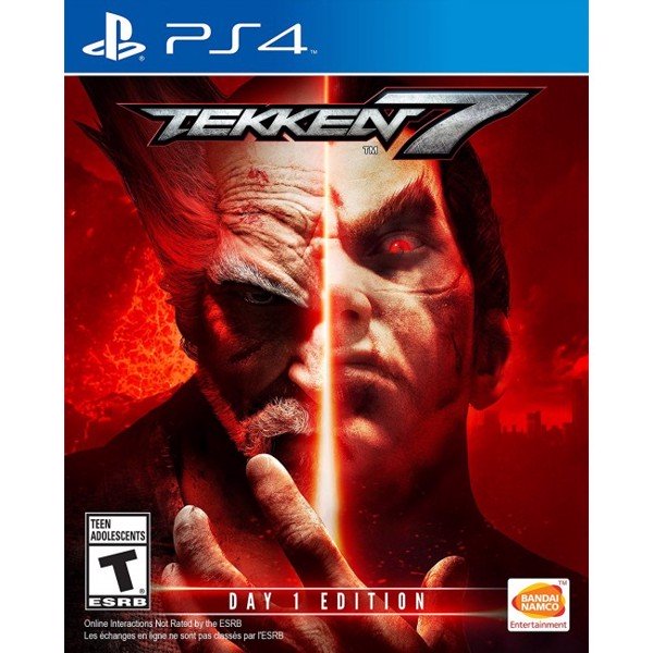 Đĩa game ps4 : tekken 7 us