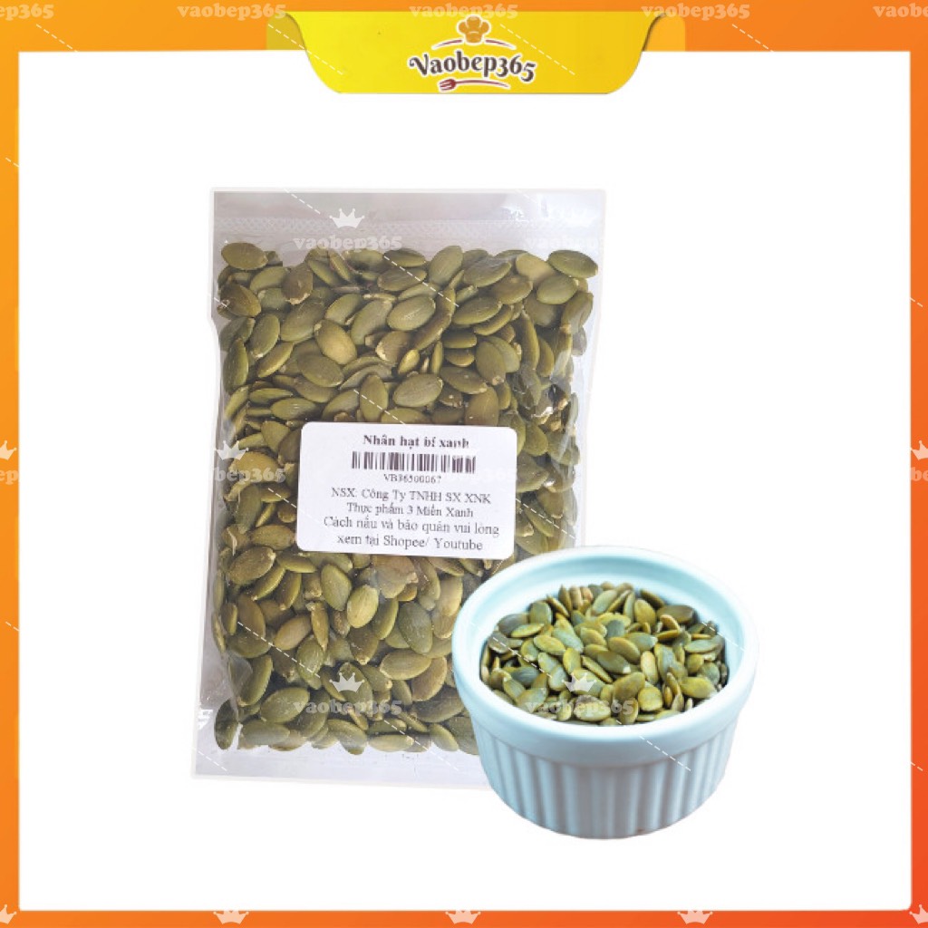 100Gr Hạt Bí Xanh tách vỏ