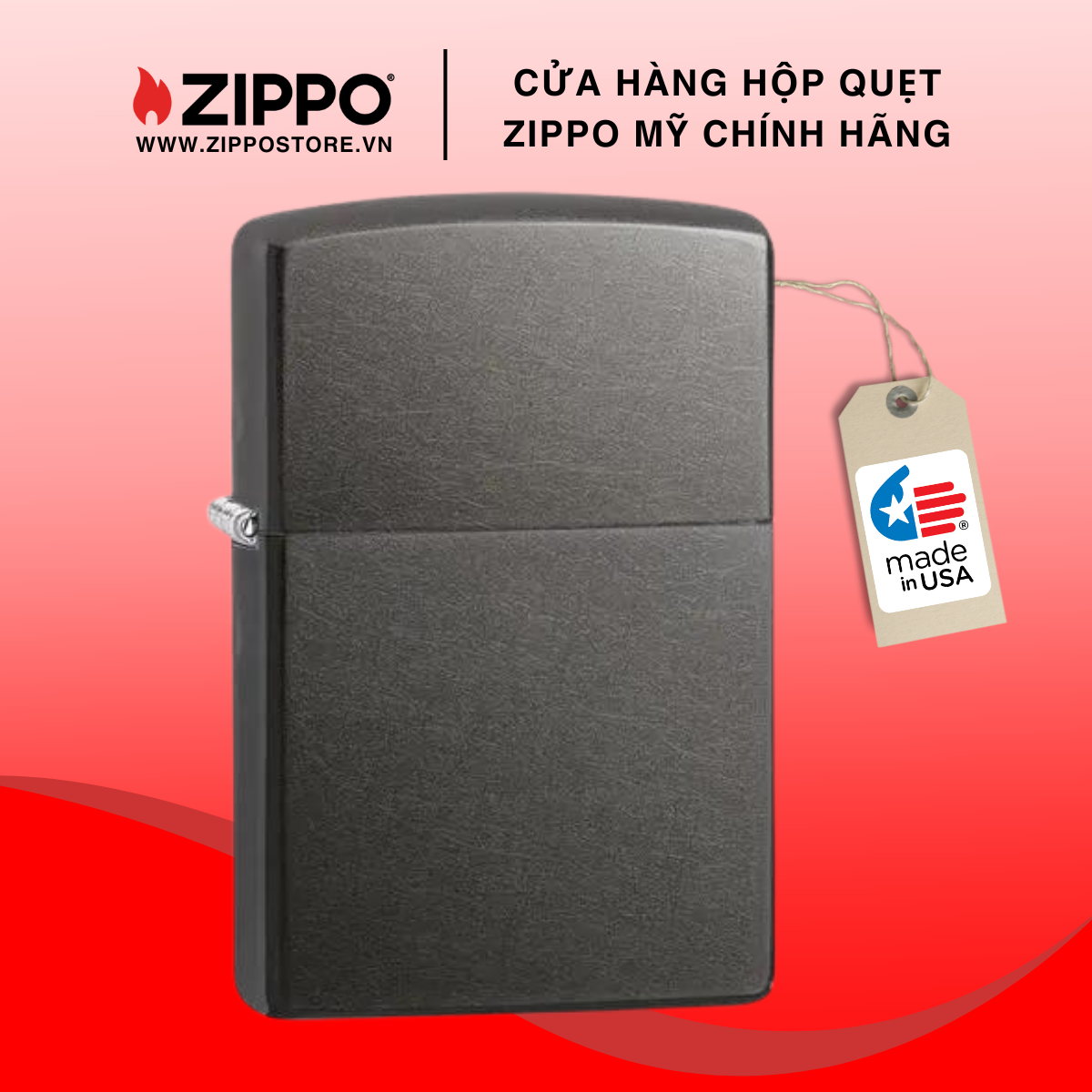 Bật Lửa Zippo Regular Gray Dusk 28378