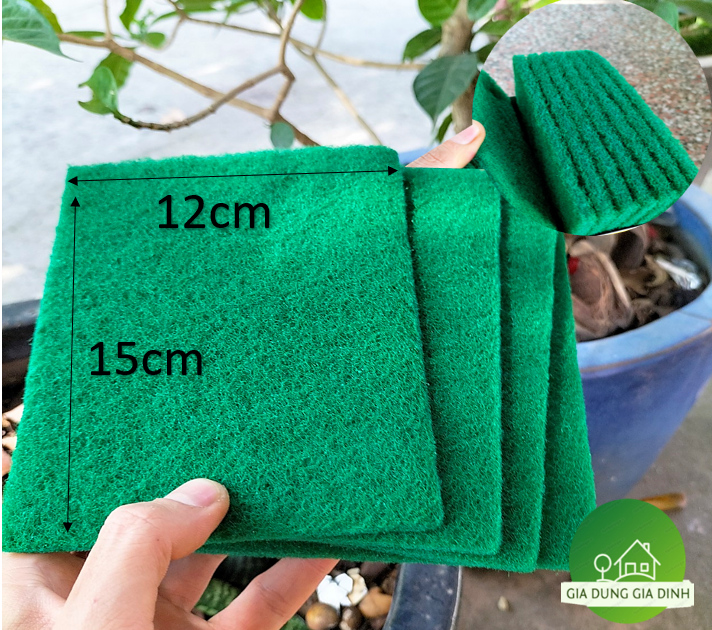 1 miếng cước rửa chén xanh đông dương 01 siêu sạch siêu bền
