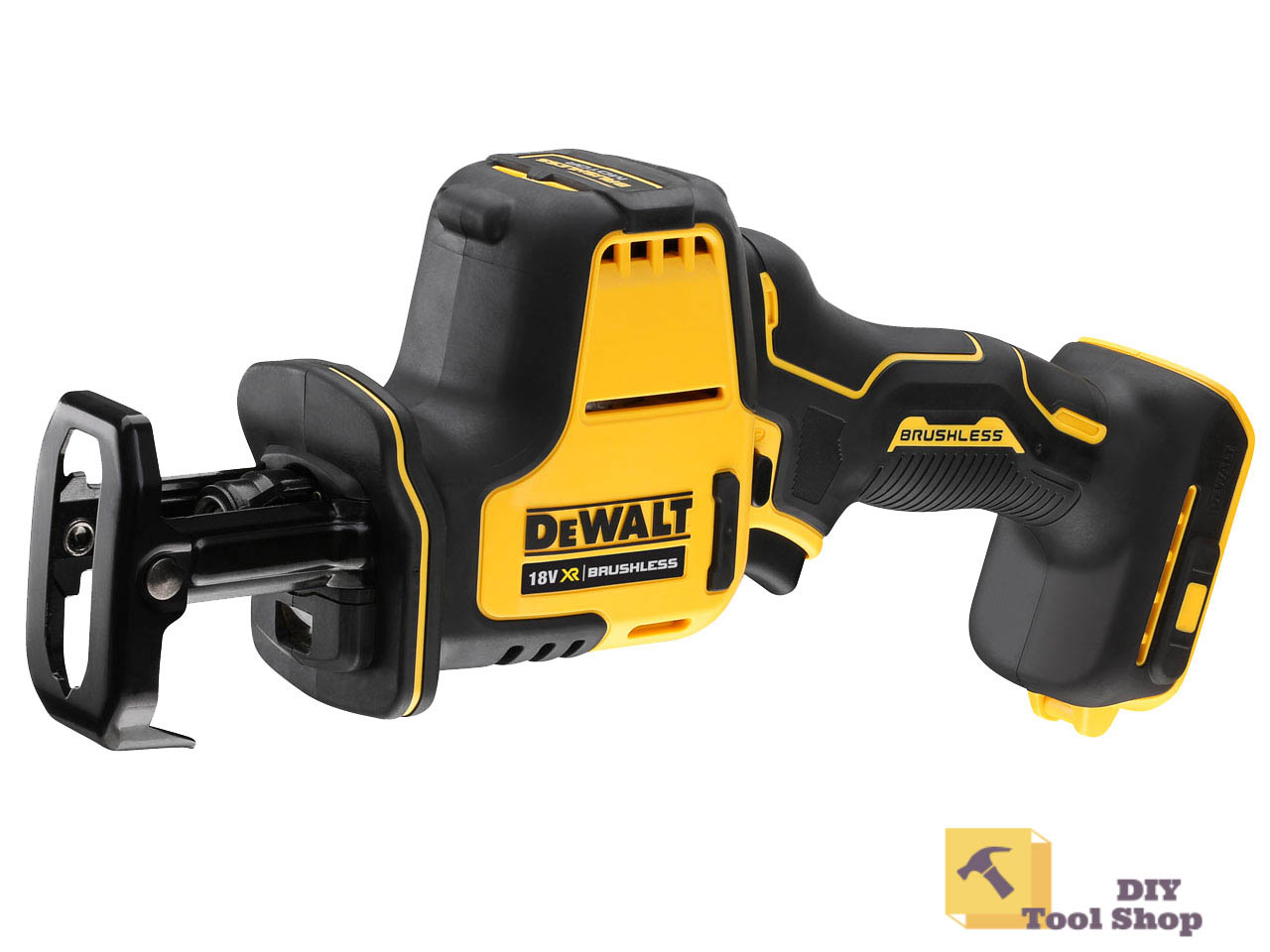 Thân máy cưa kiếm pin brushless 18/20v atomic dewalt dcs369b - chính hãng