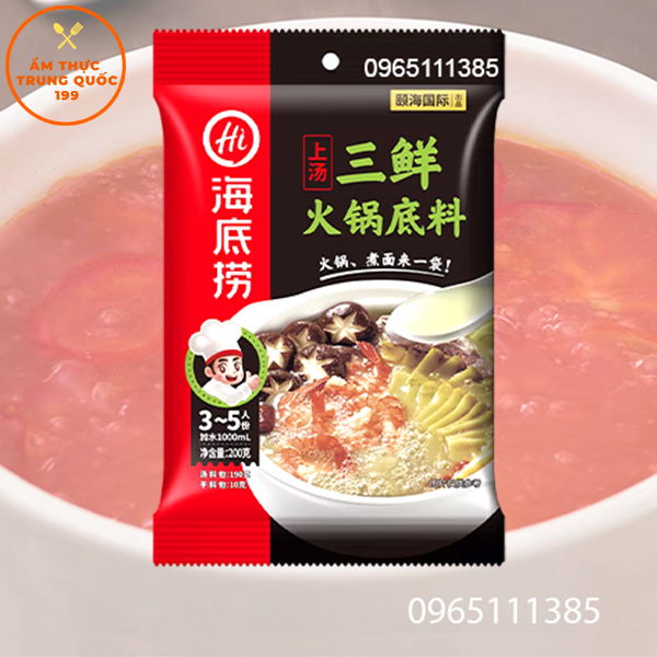 Lẩu nấm tôm 200g