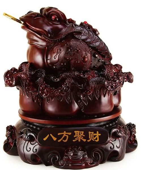 Cóc ngậm kim tiền, cóc ngậm đồng xu, tượng thiềm thừ ngậm kim thiền