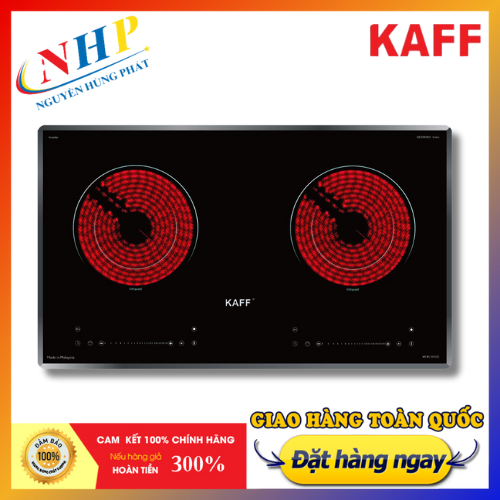Bếp hồng ngoại đôi cảm ứng kaff kf-fl101cc