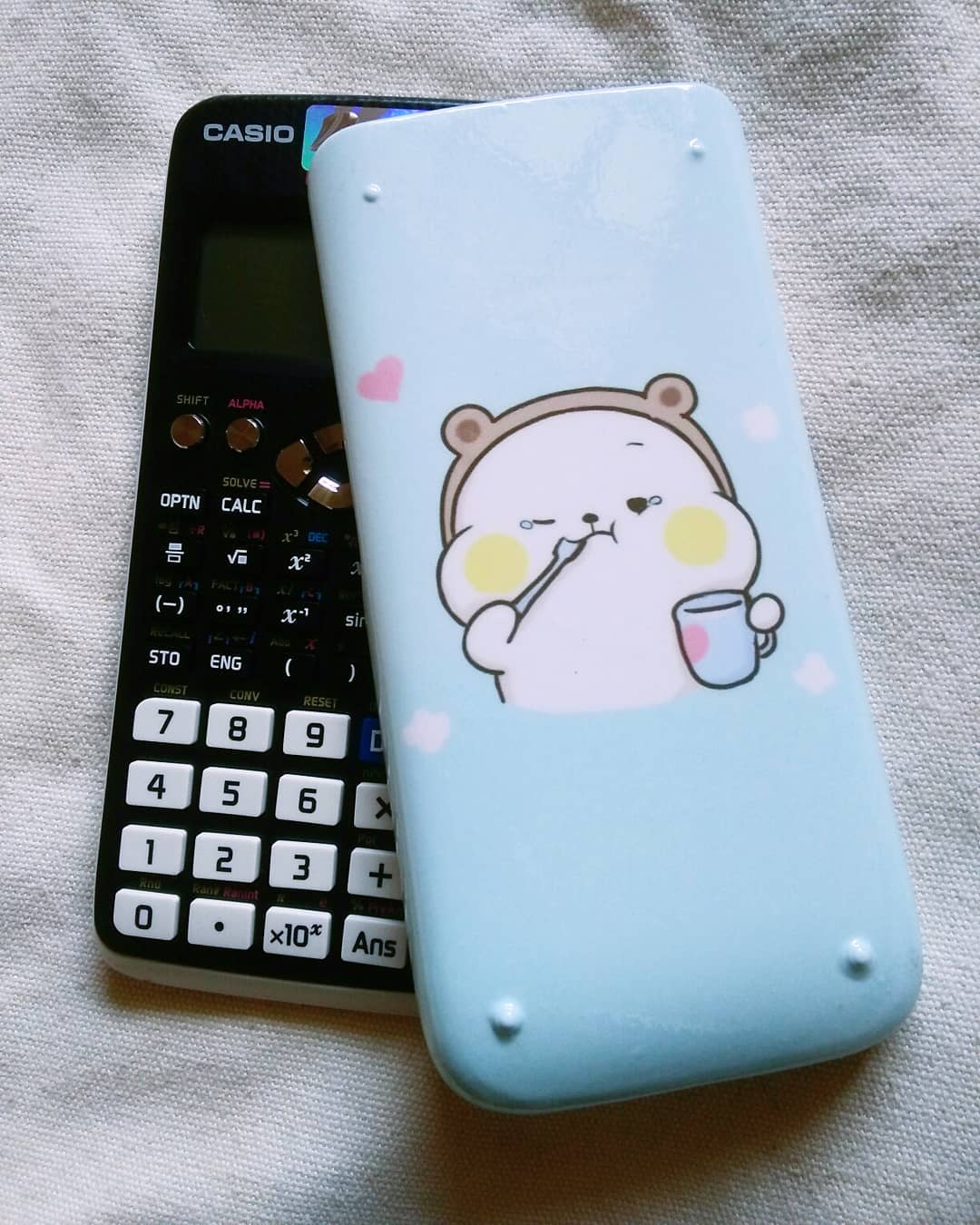 Miếng dán đề can máy tính casio 580 in theo yêu cầu decal trang trí decan máy tính casio fx 580 ex