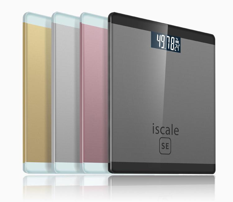 Cân sức khỏe điện tử vuông iscale 180kg cân đúng chuẩn loại cao cấp
