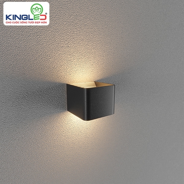 Đèn tường led lwa901a - bk/wh kingled