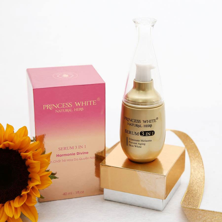 Serum 3 in 1 Princess White – Dưỡng da đa chức năng 40ml